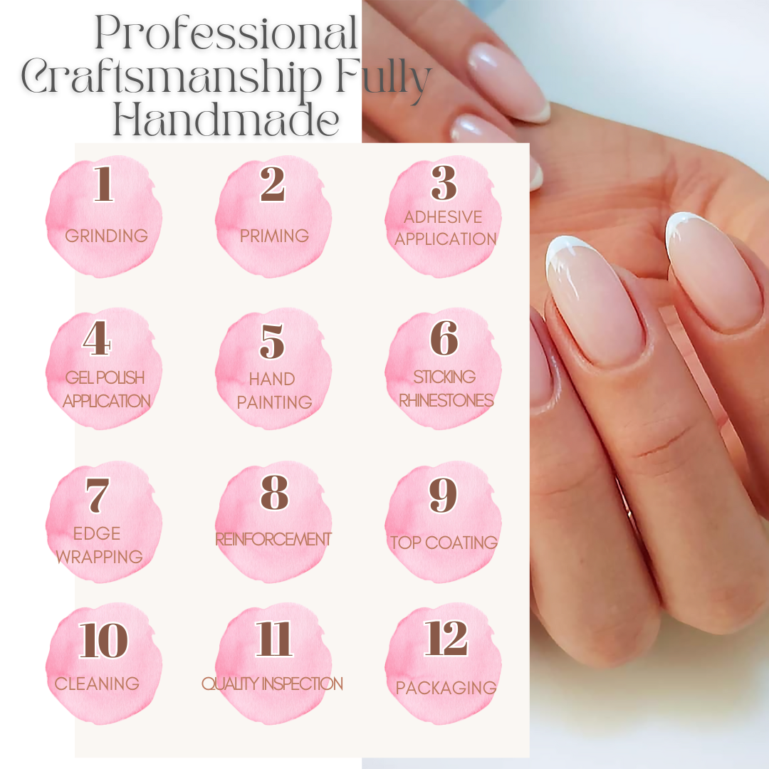 Golden Obsidian, Handmade Press On Nails, Salon Acrylic Gel quality, 10pcs, False Nails